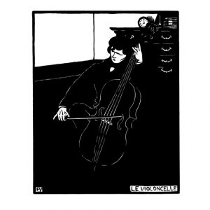 Le violoncelle - Félix Vallotton