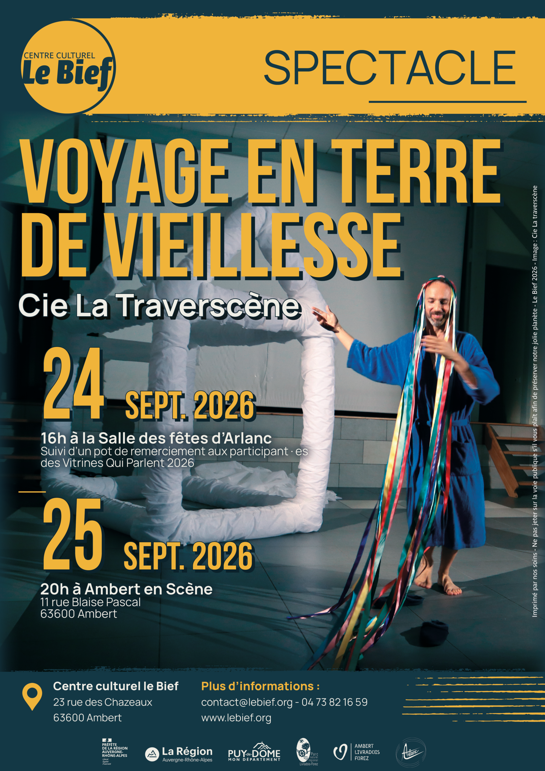 SPECTACLE : Voyage en terre de vieillesse